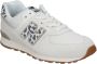 New Balance 574 V1 sneakers dierenprint offwhite blauw Ecru Jongens Meisjes Suede 39 - Thumbnail 9