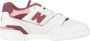 New Balance Leren sneakers met multicolor inzetstukken White Dames - Thumbnail 4