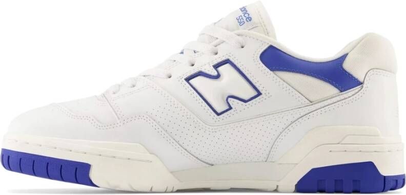 New Balance Vintage White Cobalt Sneakers Wit Heren