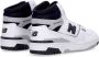 New Balance 650 Hoge Sneakers voor Mannen Wit Heren - Thumbnail 4