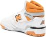 New Balance Wit Oranje High-Top Sneakers Multicolor Heren - Thumbnail 8