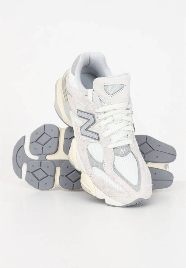 New Balance Mesh Sneakers met Dubbele Dichtheid Demping Wit Heren