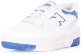 New Balance Iconische Leren Sneakers Wit Unisex