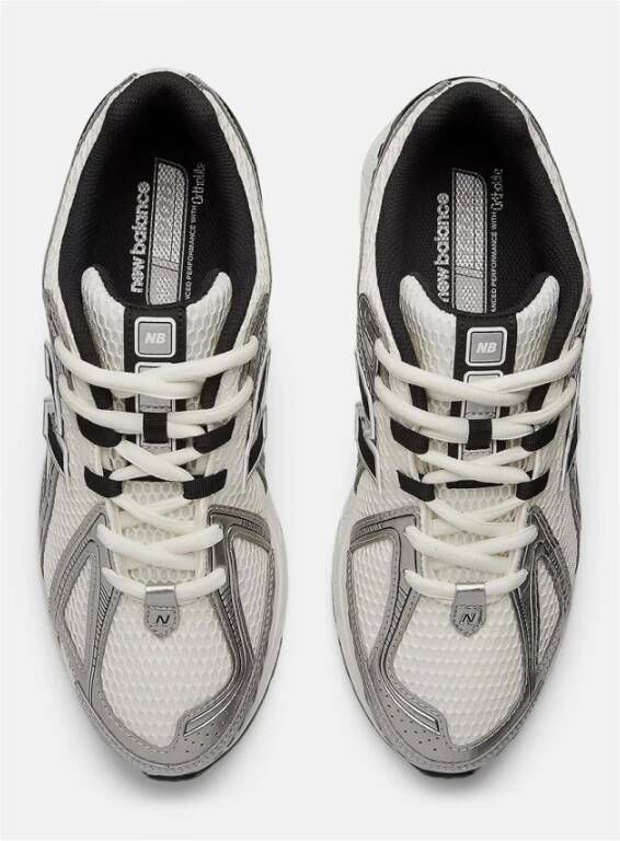 New Balance Sneakers Wit-Zilver-Zwart Unisex Stijl White Heren