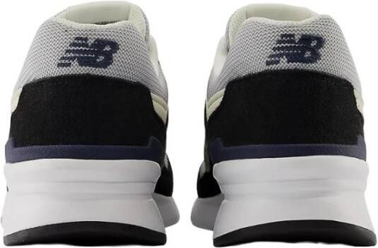 New Balance Zwarte casual textiel sneakers Zwart Heren