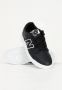 New Balance Zwarte en Grijze Leren Sneakers Black Heren - Thumbnail 4