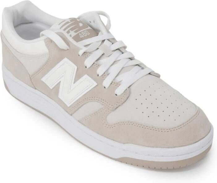 New Balance Sportieve Beige Sneakers met Rubberen Zool Beige Heren