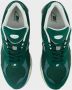 New Balance Suede Mesh Sneakers Logo Print Green Heren - Thumbnail 4