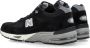 New Balance UK-gemaakt 991v1 Zwart met Zilveren Schoen Black Heren - Thumbnail 13