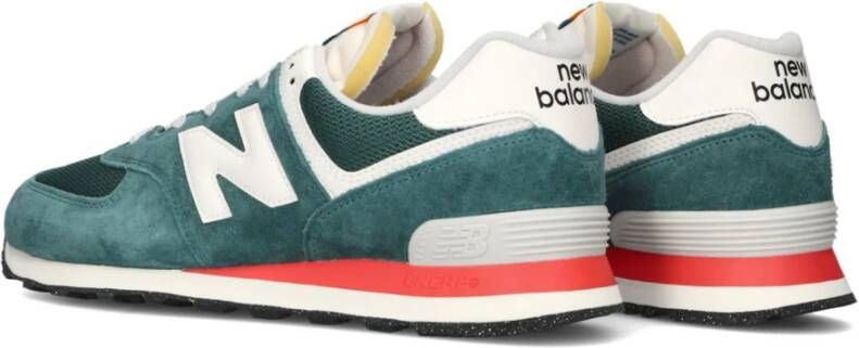 New Balance Stijlvolle Aqua Lage Sneakers Green Heren