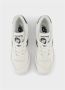 New Balance Lakleren Sneakers met Iconisch Ontwerp White Heren - Thumbnail 5