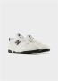 New Balance Lakleren Sneakers met Iconisch Ontwerp White Heren - Thumbnail 6