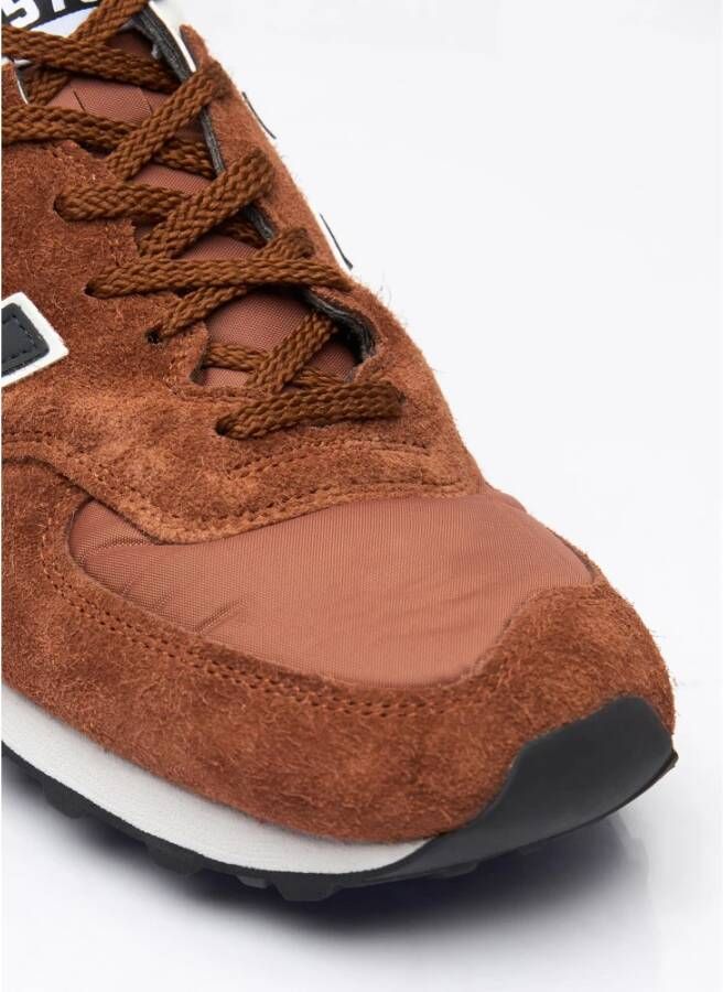 New Balance Suede en Mesh Sneakers Brown Heren