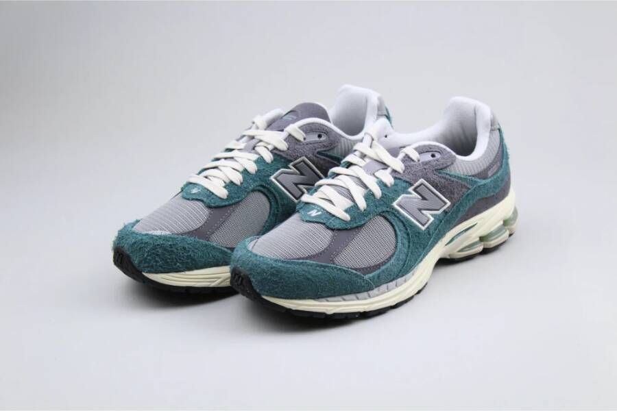 New Balance Suède Leren Mesh Sneakers M2002Rem Multicolor Heren