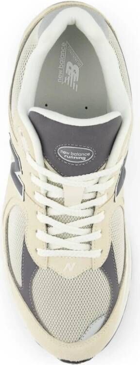 New Balance Suede Mesh Abzorb Middenzool Rubber Buitenzool Beige Heren