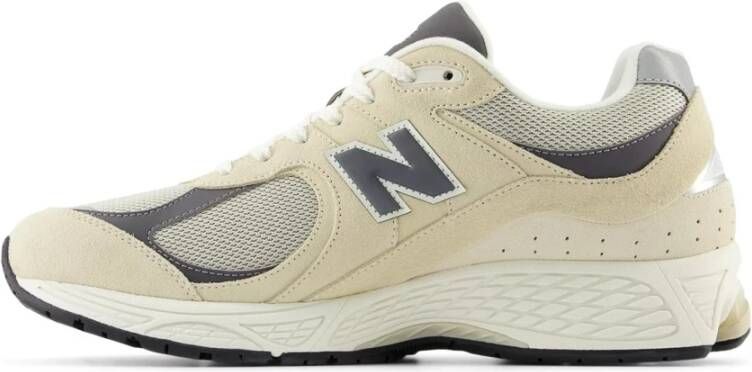 New Balance Suede Mesh Abzorb Middenzool Rubber Buitenzool Beige Heren