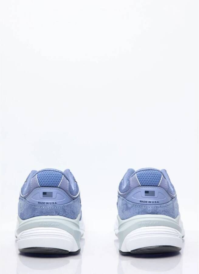 New Balance Suede Mesh Panel Sneakers Blue Dames