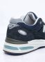 New Balance Heren Sneaker met Suède Inzetstukken Blue Heren - Thumbnail 11