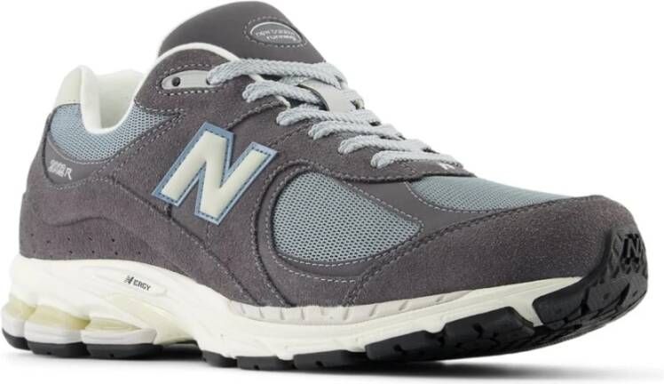 New Balance Suede Mesh Sneakers Abzorb Midsole Rubber Gray Heren