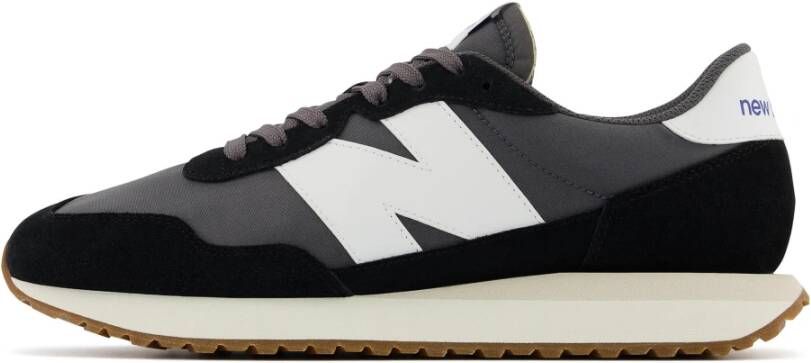 New Balance Suede Mesh Sneakers Black Heren