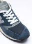 New Balance Suede Mesh Sneakers Logo Borduurwerk Blue Heren - Thumbnail 2