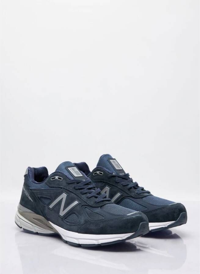 New Balance Suede Mesh Sneakers met Encap Demping Blue Heren