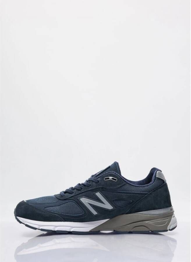 New Balance Suede Mesh Sneakers met Encap Demping Blue Heren