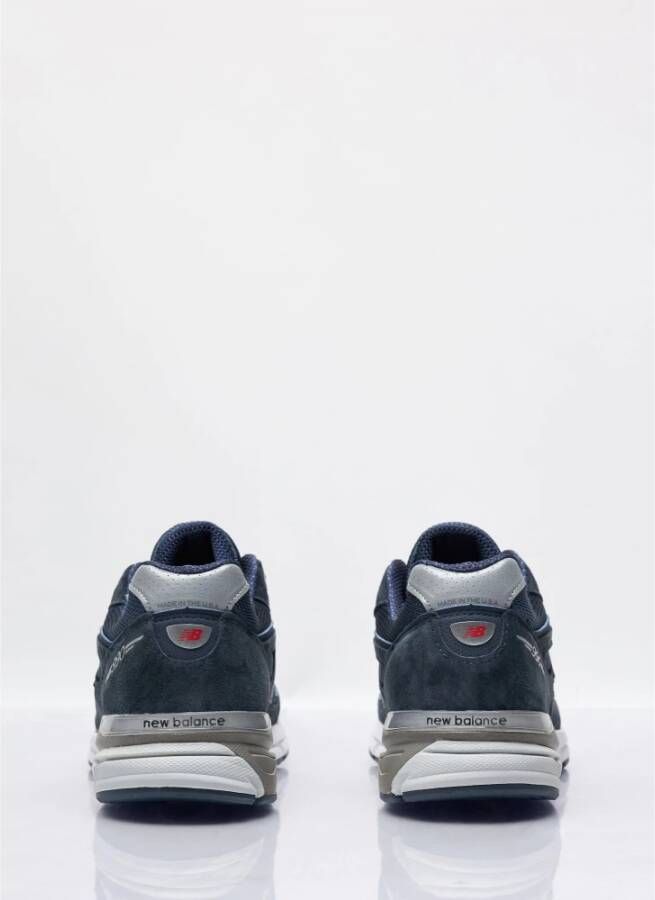 New Balance Suede Mesh Sneakers met Encap Demping Blue Heren