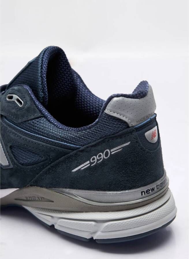 New Balance Suede Mesh Sneakers met Encap Demping Blue Heren