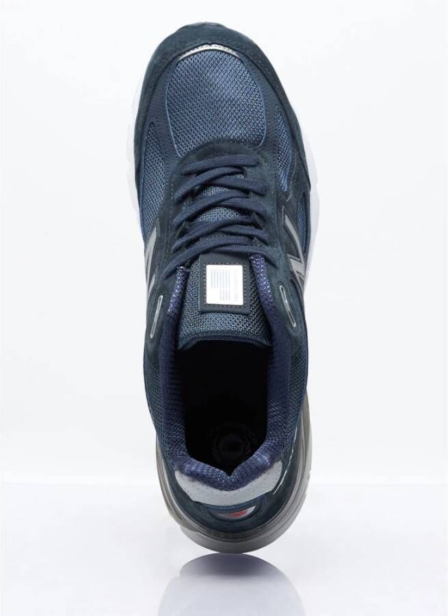 New Balance Suede Mesh Sneakers met Encap Demping Blue Heren