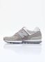 New Balance Suede Mesh Sneakers Paneelconstructie Gray Heren - Thumbnail 7