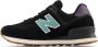 New Balance Suede Mesh Sneakers Stijlvolle Look Black Dames - Thumbnail 2