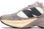 New Balance Suède Mesh Sneakers Veters Ronde Neus Gray Dames - Thumbnail 8