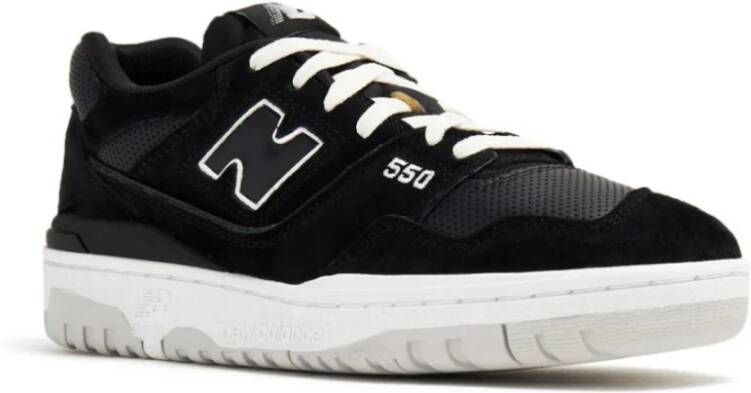 New Balance Suede Pack Black White Sneakers Black Heren