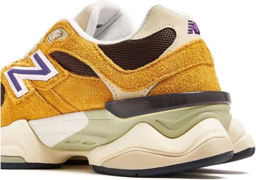 New Balance Suede Sneaker Butterscotch Dark Mushroom Design Multicolor Heren