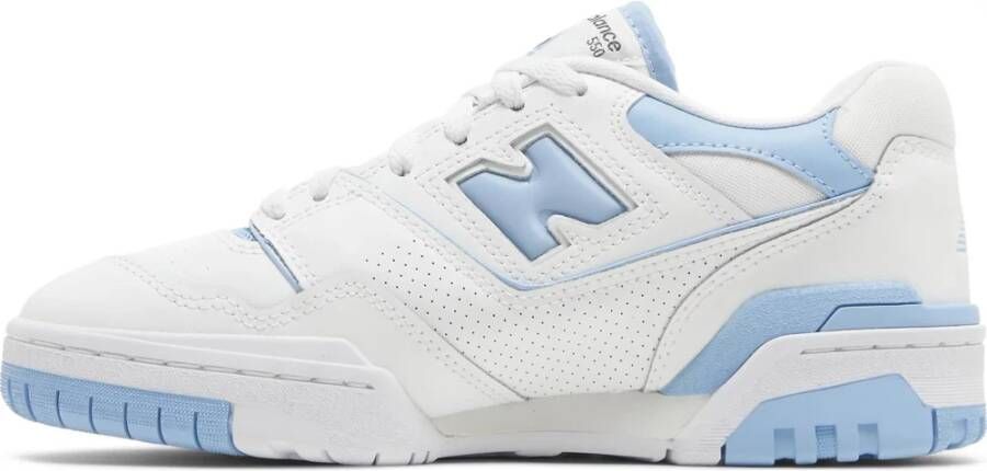 New Balance UNC White Dusk Blue Sneakers White Dames