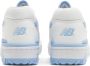 New Balance UNC White Dusk Blue Sneakers White Dames - Thumbnail 4