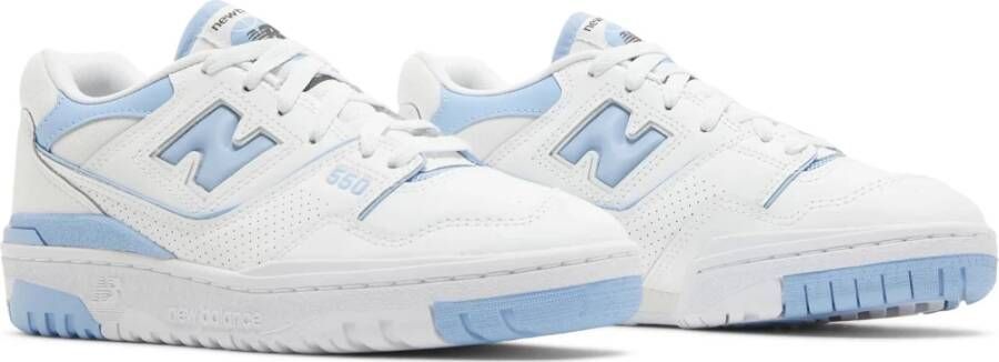 New Balance UNC White Dusk Blue Sneakers White Dames