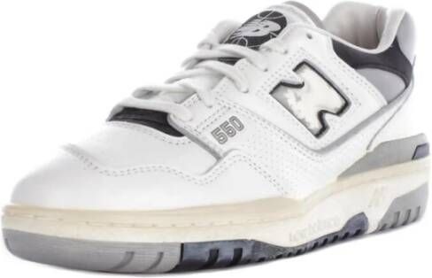 New Balance Unisex Sneakers met Leren en Canvas Details Multicolor Heren