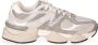 New Balance Velours en Leren Sneaker met Dual-Density Tussenzool Beige Dames - Thumbnail 3