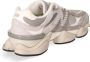 New Balance Velours en Leren Sneaker met Dual-Density Tussenzool Beige Dames - Thumbnail 4