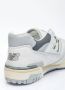 New Balance Witte Sneakers 550 met Contrast Inzetstukken White Heren - Thumbnail 23