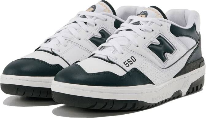 New Balance Wit Donkergroene Sneakers Green Heren