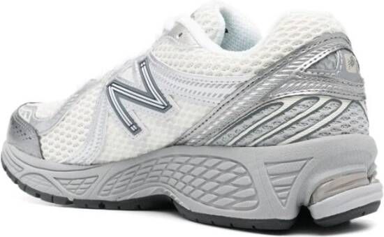 New Balance Wit Grijs Mesh Sneaker White Heren