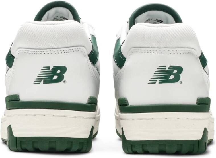 New Balance Wit Groen Sneakers White Heren