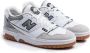 New Balance Wit Grijs Unisex Sneakers Bb550Esc White Heren - Thumbnail 2