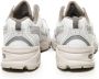 New Balance Witte Beige Sneakers Veters Rubberen Zool White - Thumbnail 12