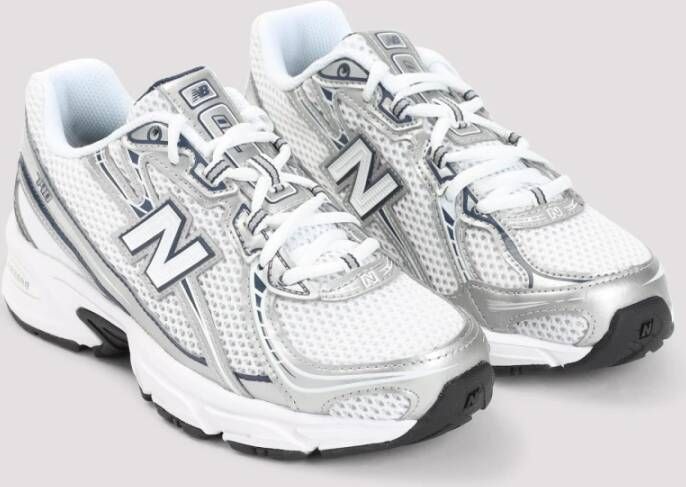 New Balance Witte Blauwe 740 Sneakers Multicolor Dames