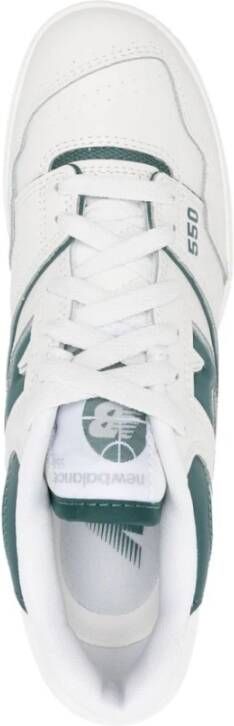 New Balance Witte en groene sneakers Aw24 White Dames