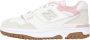 New Balance Witte en roze lage sneakers Beige Dames - Thumbnail 2